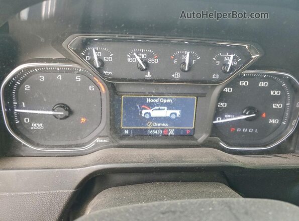 1GT49ME71LF136451 2020 GMC SIERRA White Widok zestawu wskaźników