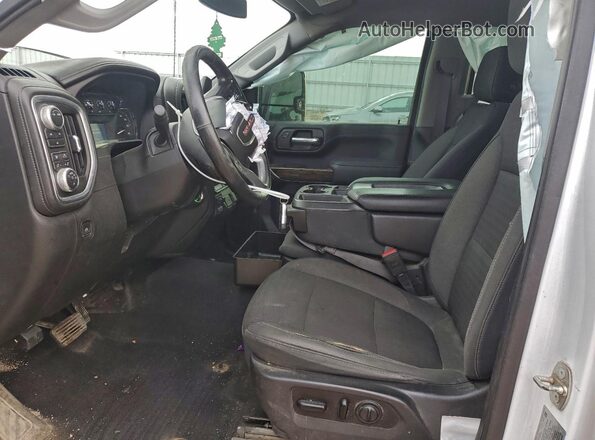 1GT49ME71LF136451 2020 GMC SIERRA White Widok wnętrza z przodu