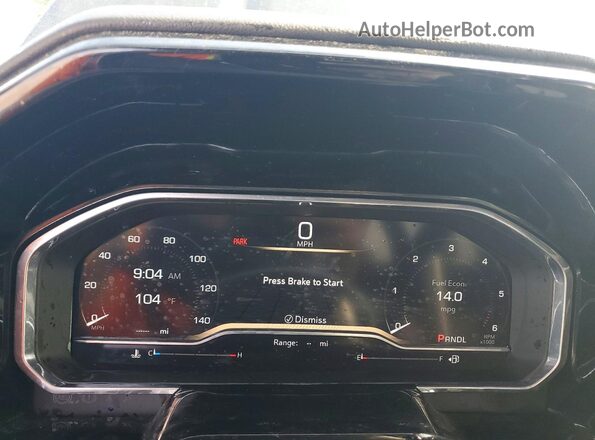 1GT49ME75RF462410 2024 GMC SIERRA Black Вид щитка приладів