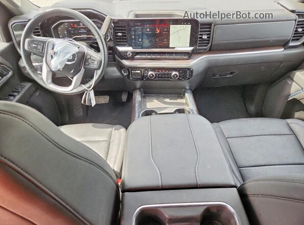 1GT49NE70RF445519 2024 GMC SIERRA Black Widok deski rozdzielczej