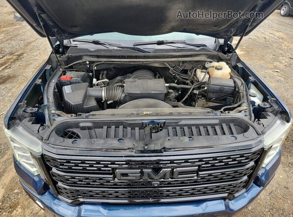 1GT49PE73MF166862 2021 GMC SIERRA Blue Widok wnętrza z tyłu