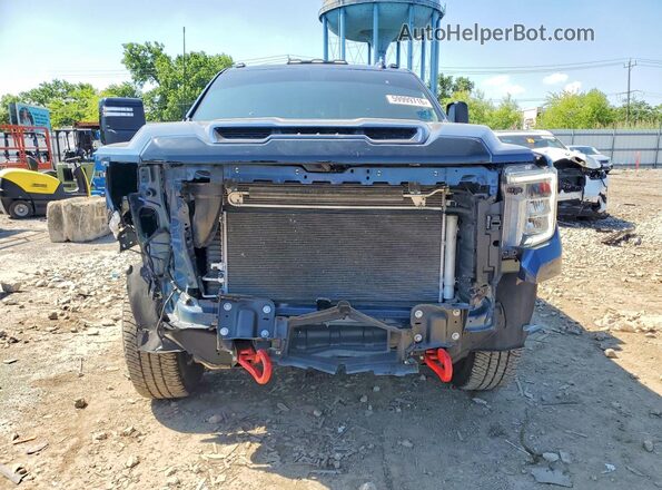 1GT49PE73NF304207 2022 GMC SIERRA Blue წინა ხედი