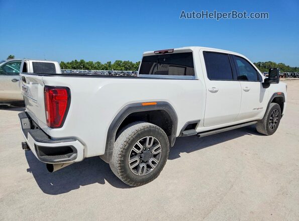 1GT49PEY0MF168139 2021 GMC SIERRA Белый Задняя правая четверть