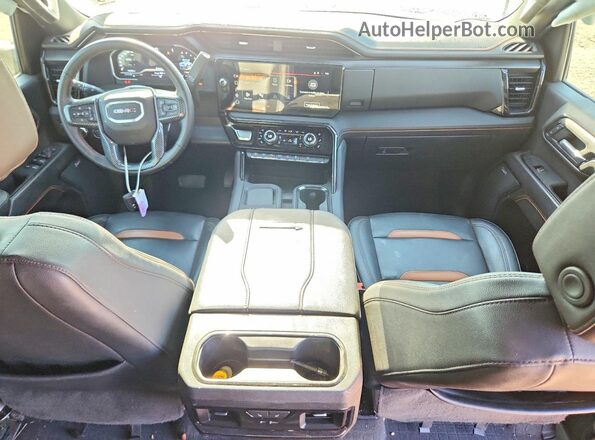 1GT49PEY0RF150375 2024 GMC SIERRA Gray Widok deski rozdzielczej