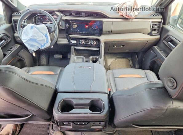 1GT49PEY0RF419202 2024 GMC SIERRA White Widok deski rozdzielczej