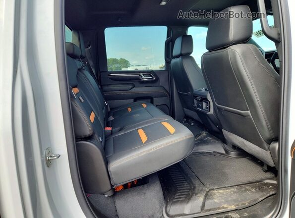 1GT49PEY0RF419202 2024 GMC SIERRA White Widok tylnych siedzeń