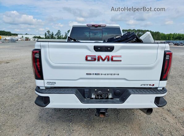 1GT49PEY0RF419202 2024 GMC SIERRA White Widok z tyłu