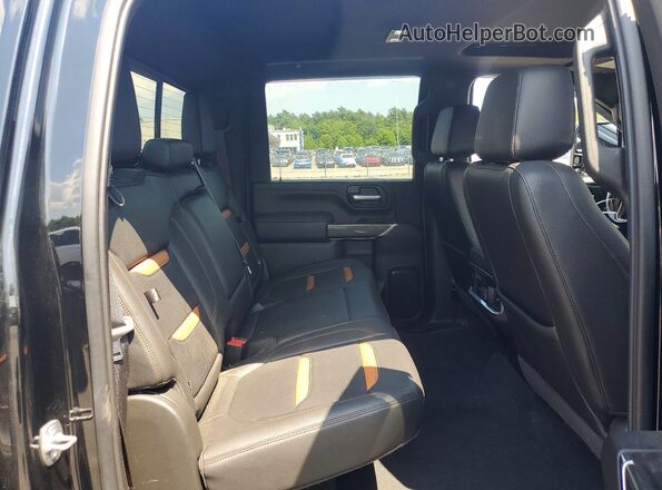 1GT49PEY1MF105485 2021 GMC SIERRA Black Rear seats view