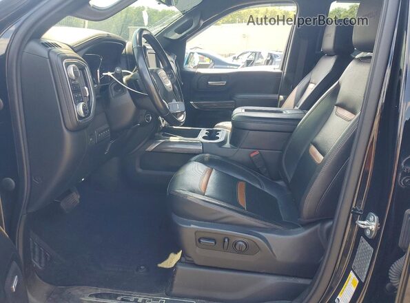 1GT49PEY1MF105485 2021 GMC SIERRA Black Front interior view