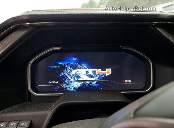 1GT49PEY3RF121422 2024 GMC SIERRA Черный Вид щитка приборов