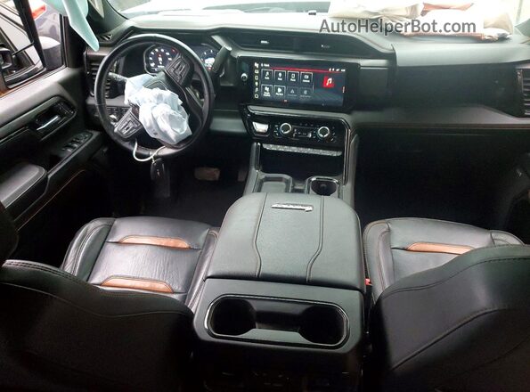 1GT49PEY3RF121422 2024 GMC SIERRA Черный Вид панели приборов