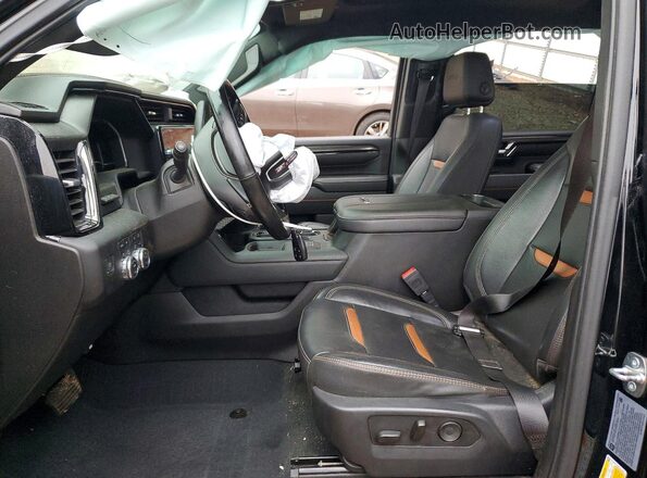 1GT49PEY3RF121422 2024 GMC SIERRA Черный Вид салона спереди