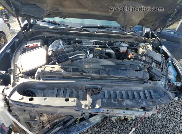 1GT49PEY4NF218221 2022 GMC SIERRA Синий Вид задней части салона