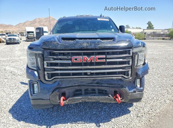 1GT49PEY7MF203064 2021 GMC SIERRA Blue წინა ხედი