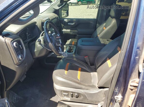 1GT49PEY7MF203064 2021 GMC SIERRA Blue წინა სალონის ხედი