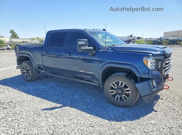 1GT49PEY7MF203064 2021 GMC SIERRA Blue წინა მარჯვენა