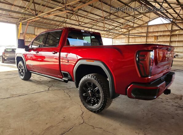 1GT49PEY8RF310163 2024 GMC SIERRA Темно-бордовый Задняя левая четверть