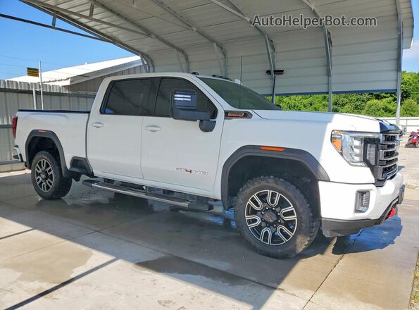 1GT49PEY9NF357745 2022 GMC SIERRA Белый Передняя правая четверть