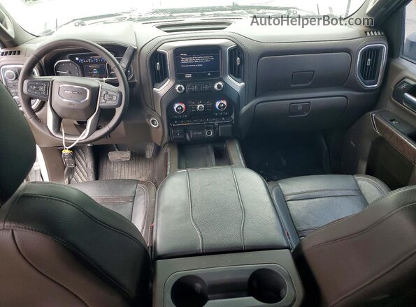 1GT49REY0PF143497 2023 GMC SIERRA White Вид панелі приладів
