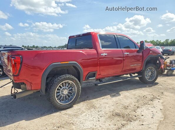 1GT49REY1MF246049 2021 GMC SIERRA Red Trasero derecho