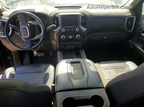 1GT49REY2NF124723 2022 GMC SIERRA Black Dashboard view