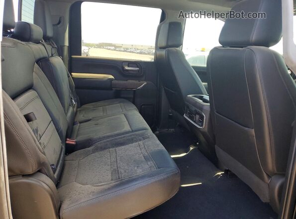 1GT49REY2NF124723 2022 GMC SIERRA Black Rear seats view