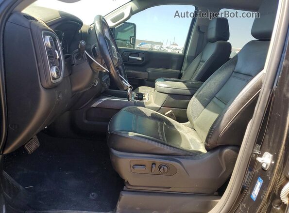 1GT49REY2NF124723 2022 GMC SIERRA Black Front interior view