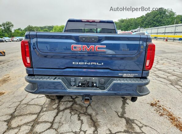 1GT49REY5LF294474 2020 GMC SIERRA Blue უკანა ხედი