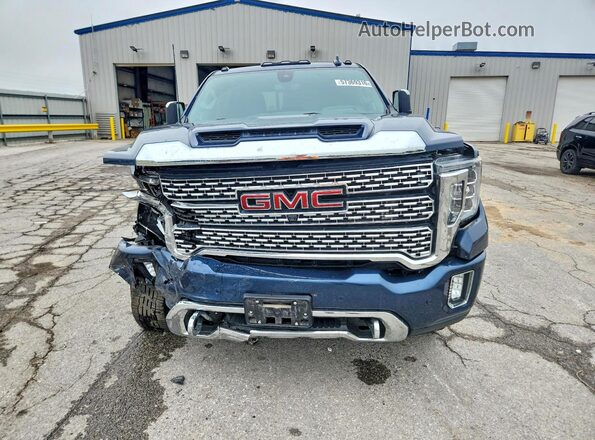 1GT49REY5LF294474 2020 GMC SIERRA Blue წინა ხედი