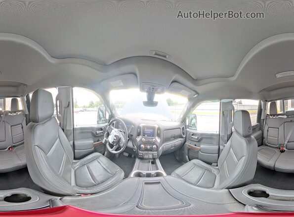 1GT49REY5LF294474 2020 GMC SIERRA Blue VIN კოდის სტიკერის ხედი