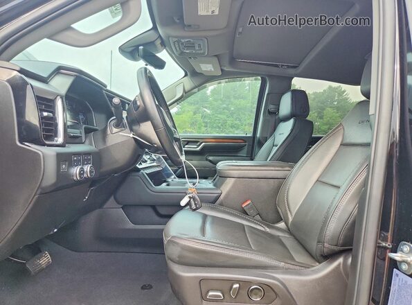 1GT49REY5RF344251 2024 GMC SIERRA Black Widok wnętrza z przodu