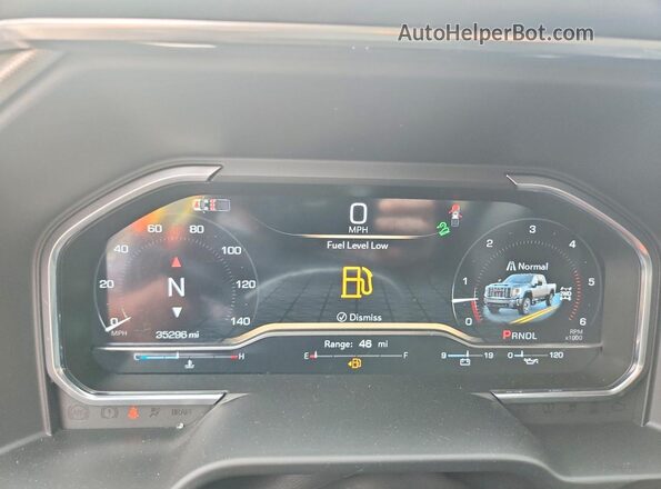 1GT49REY5RF344251 2024 GMC SIERRA Black Widok zestawu wskaźników