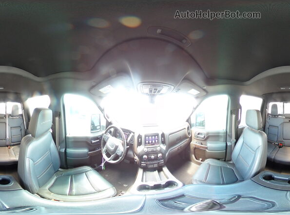 1GT49REY6LF113558 2020 GMC SIERRA White VIN კოდის სტიკერის ხედი
