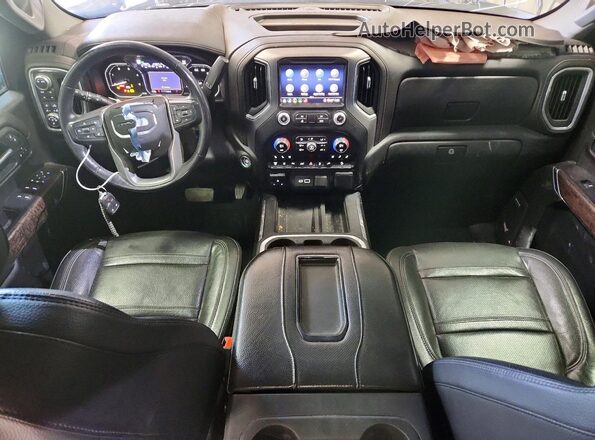1GT49REY6LF179964 2020 GMC SIERRA Charcoal Widok deski rozdzielczej
