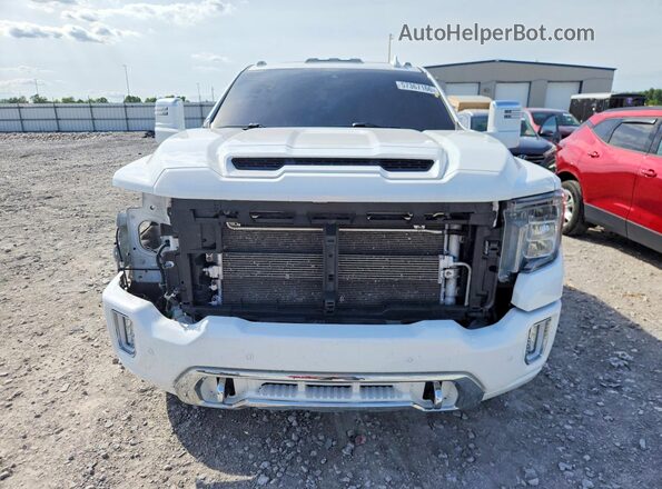 1GT49REY7LF195803 2020 GMC SIERRA White Widok z przodu