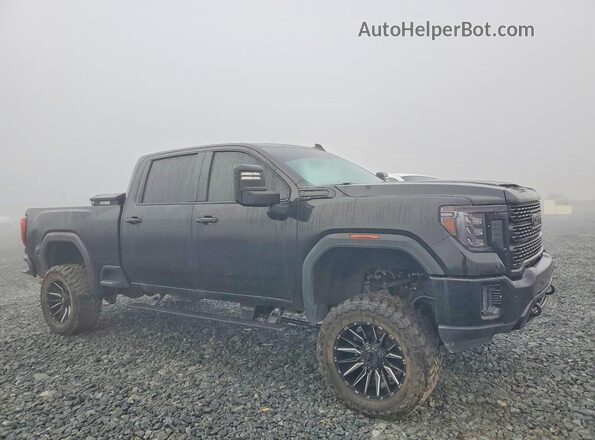 1GT49REY7LF281127 2020 GMC SIERRA Черный Передняя правая четверть