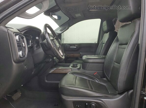 1GT49REY7LF281127 2020 GMC SIERRA Черный Вид салона спереди