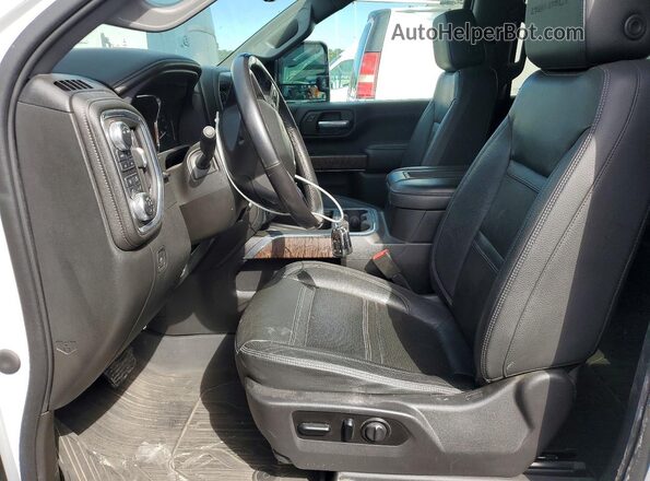 1GT49REY9MF120442 2021 GMC SIERRA White წინა სალონის ხედი
