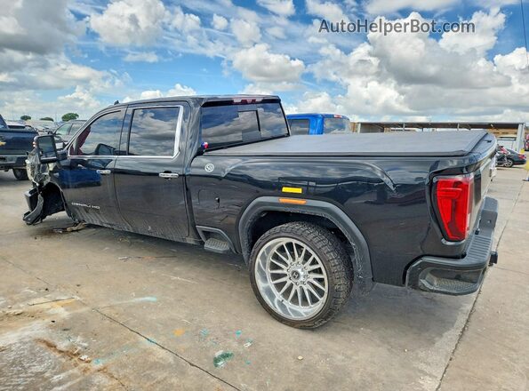 1GT49REYXMF302330 2021 GMC SIERRA Black Հետևի ձախ