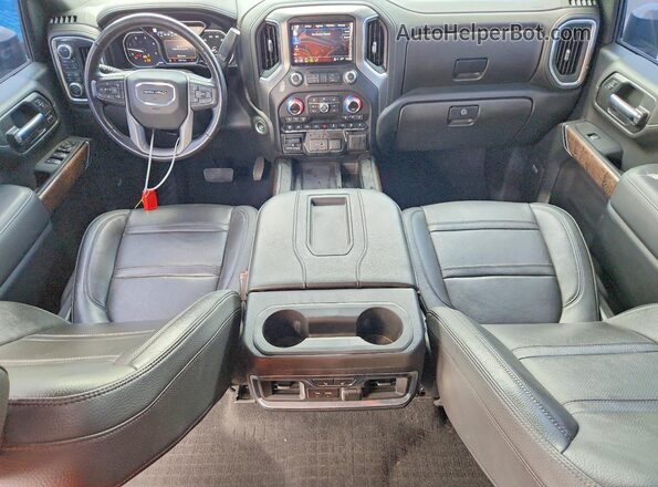 1GT49REYXMF302330 2021 GMC SIERRA Black Առջևի վահանակի տեսք