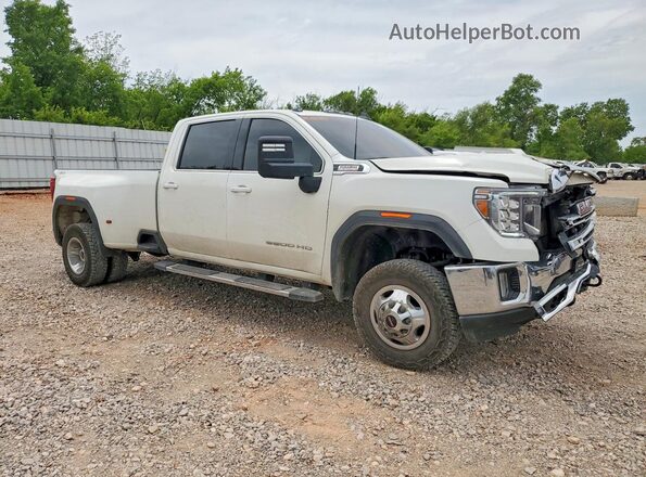 1GT49TEY2NF331058 2022 GMC SIERRA White Передня права чверть
