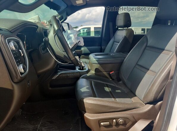 1GT49WEY7NF178209 2022 GMC SIERRA Белый Вид салона спереди