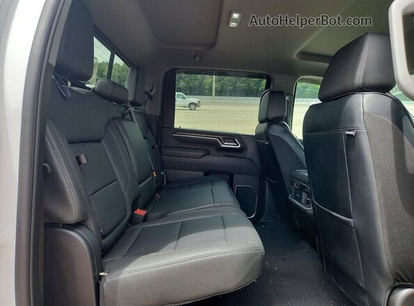 1GT4UNEY2SF185072 2025 GMC SIERRA White Rear seats view