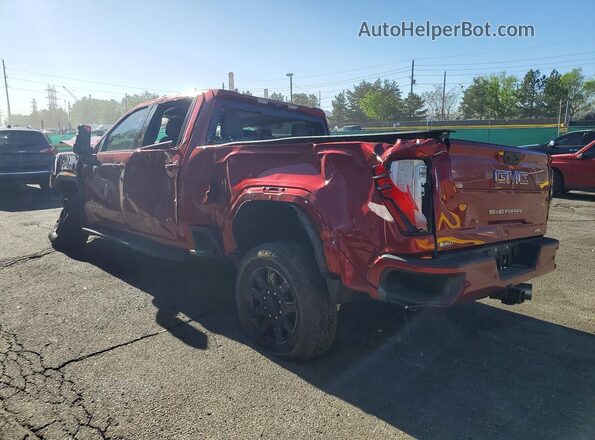 1GT4UPEY2SF235979 2025 GMC SIERRA Maroon Rear left