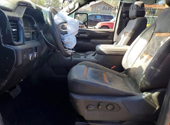 1GT4UPEY2SF235979 2025 GMC SIERRA Maroon Front interior view