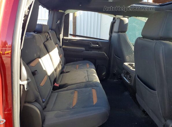 1GT4UPEY2SF235979 2025 GMC SIERRA Maroon Rear seats view