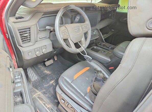 1GT4UPEY5SF367649 2025 GMC SIERRA Red Vista del salpicadero