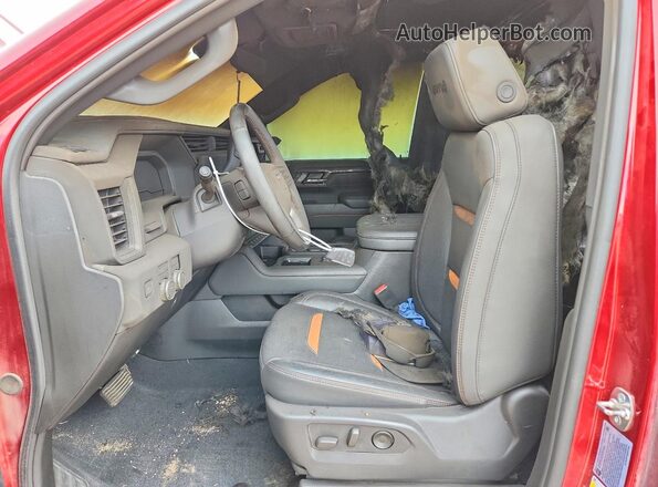1GT4UPEY5SF367649 2025 GMC SIERRA Red Vista interior delantera