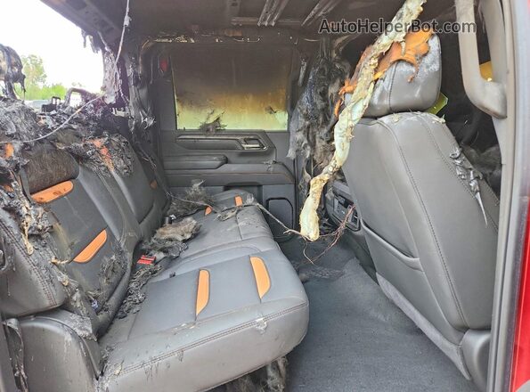1GT4UPEY5SF367649 2025 GMC SIERRA Red Vista de los asientos traseros
