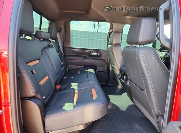 1GT4UPEY7TF254819 2026 GMC SIERRA Red Rear seats view